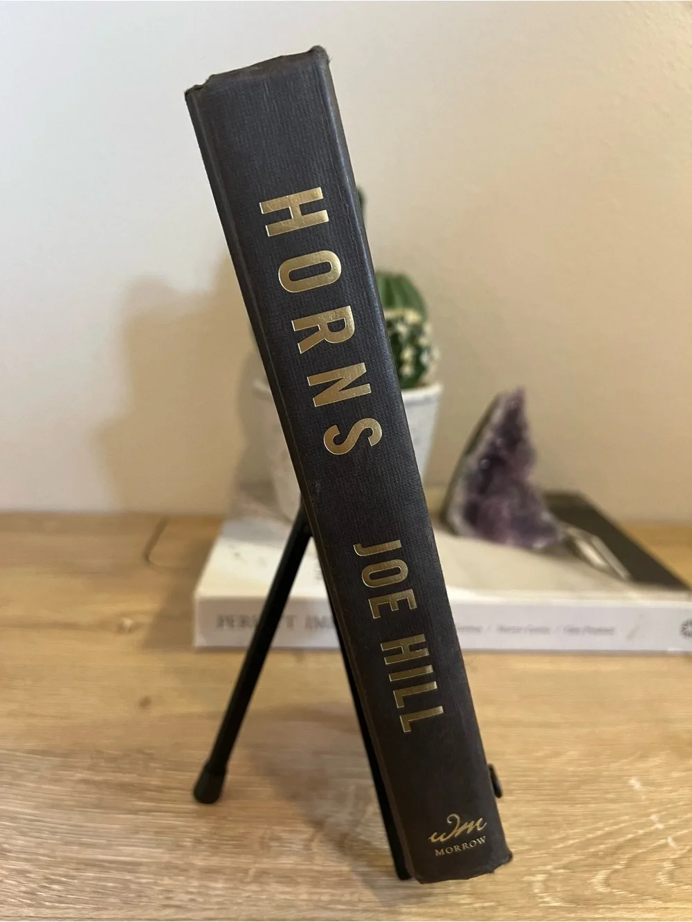 Horns Joe Hill Hardcover Book 2010 First Edition Horror Thriller Split Hinge